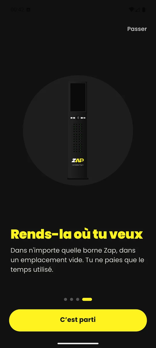 Écran Zap : rends la batterie où tu veux